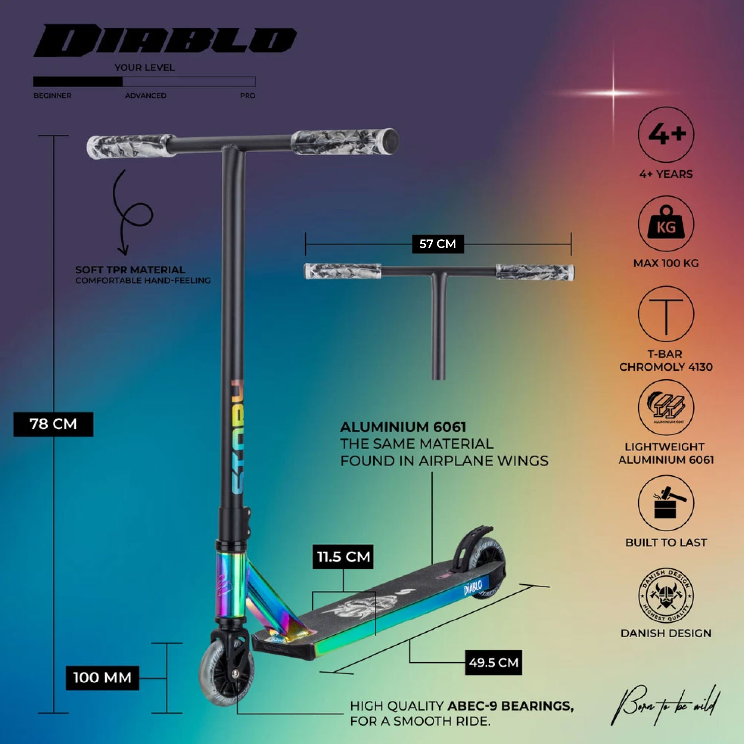 Patinete Freestyle Story Diablo