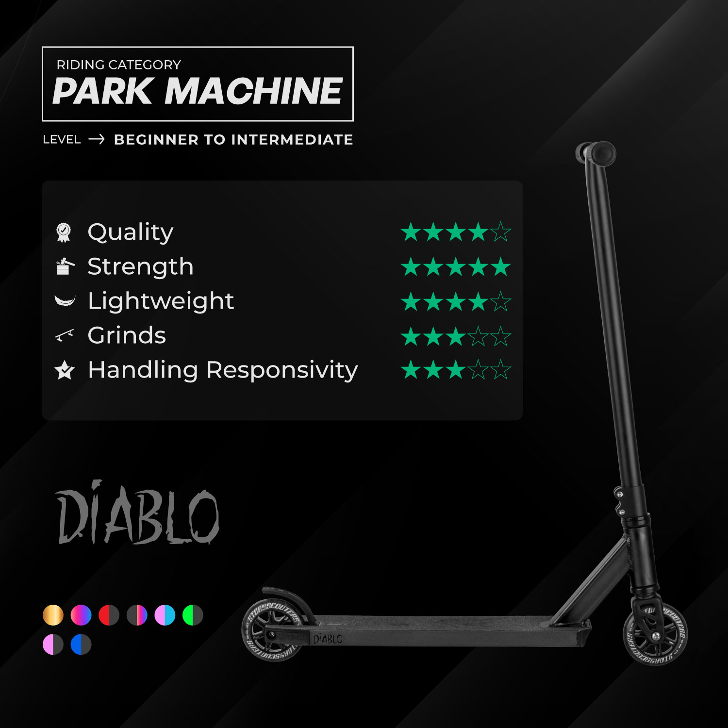 Patinete Freestyle Story Diablo