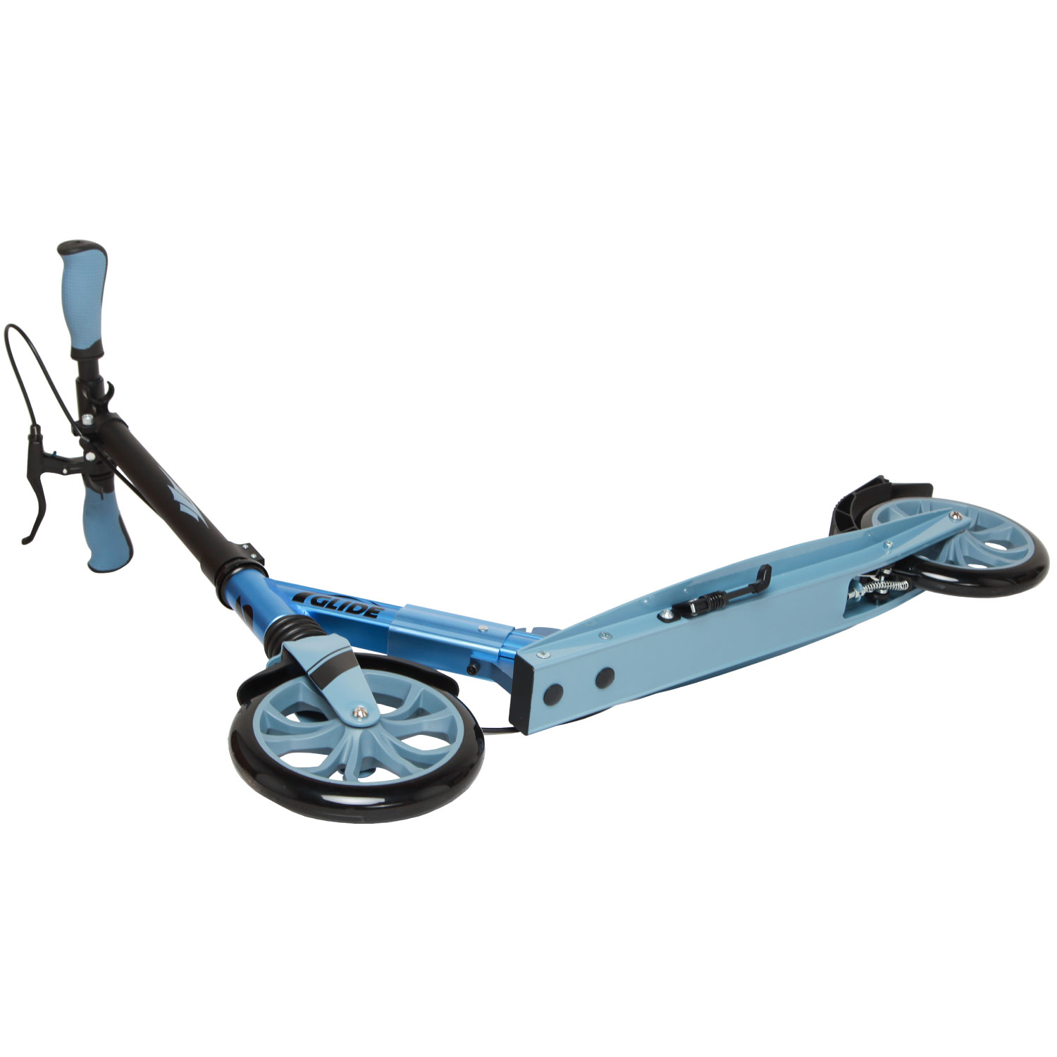 Story GlideX Elite Trotinete de transporte Dobrável – suspensão e travão de mão