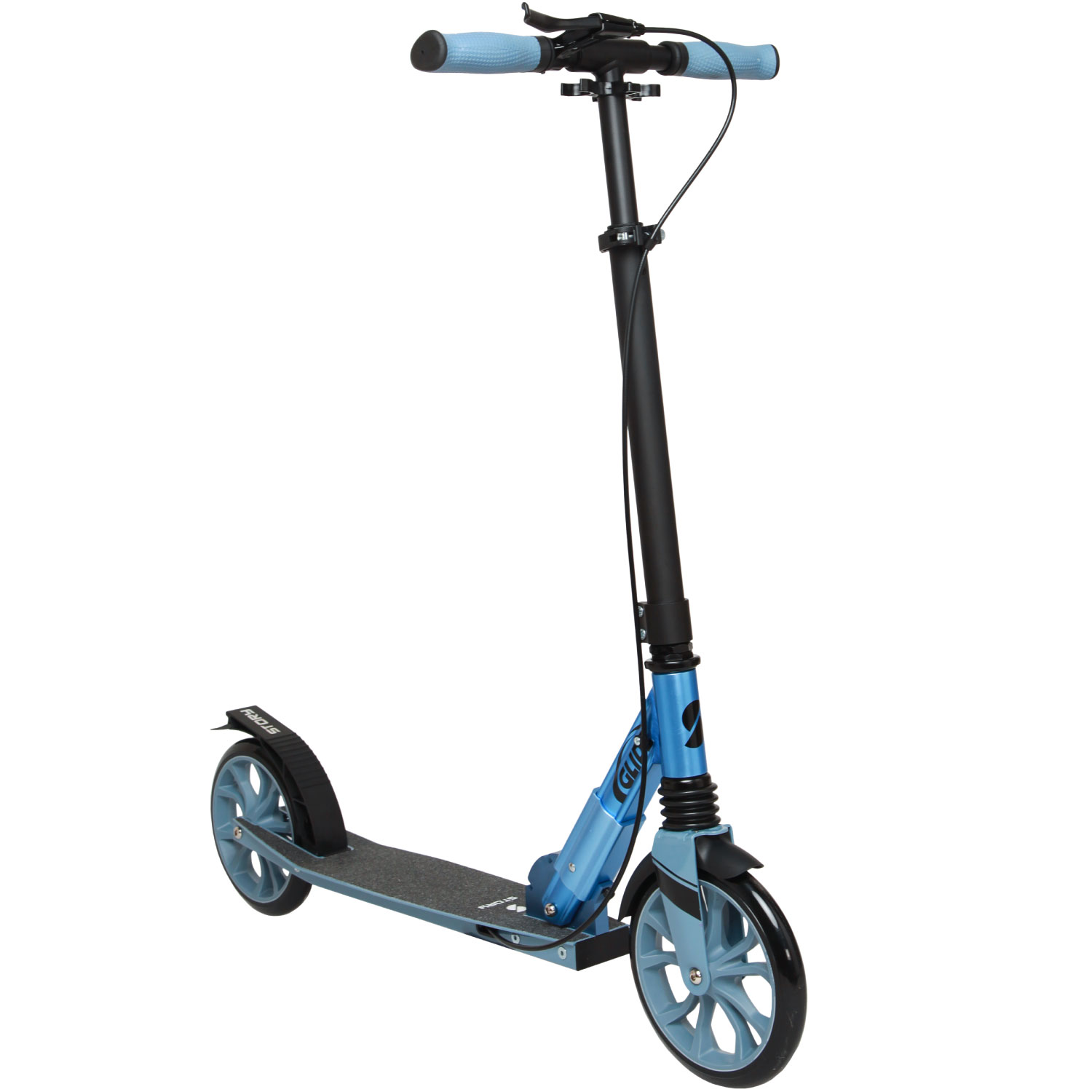 Story GlideX Elite Trotinete de transporte Dobrável – suspensão e travão de mão