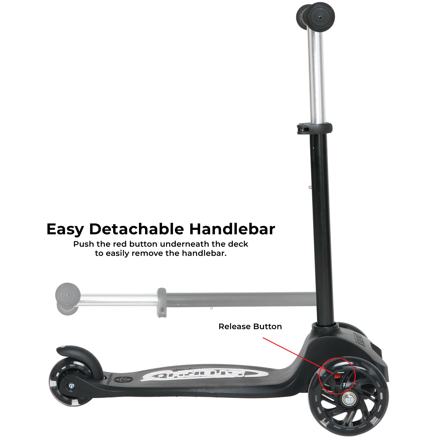 Story MoveLite 3-Wheel LED Criança Trottinette