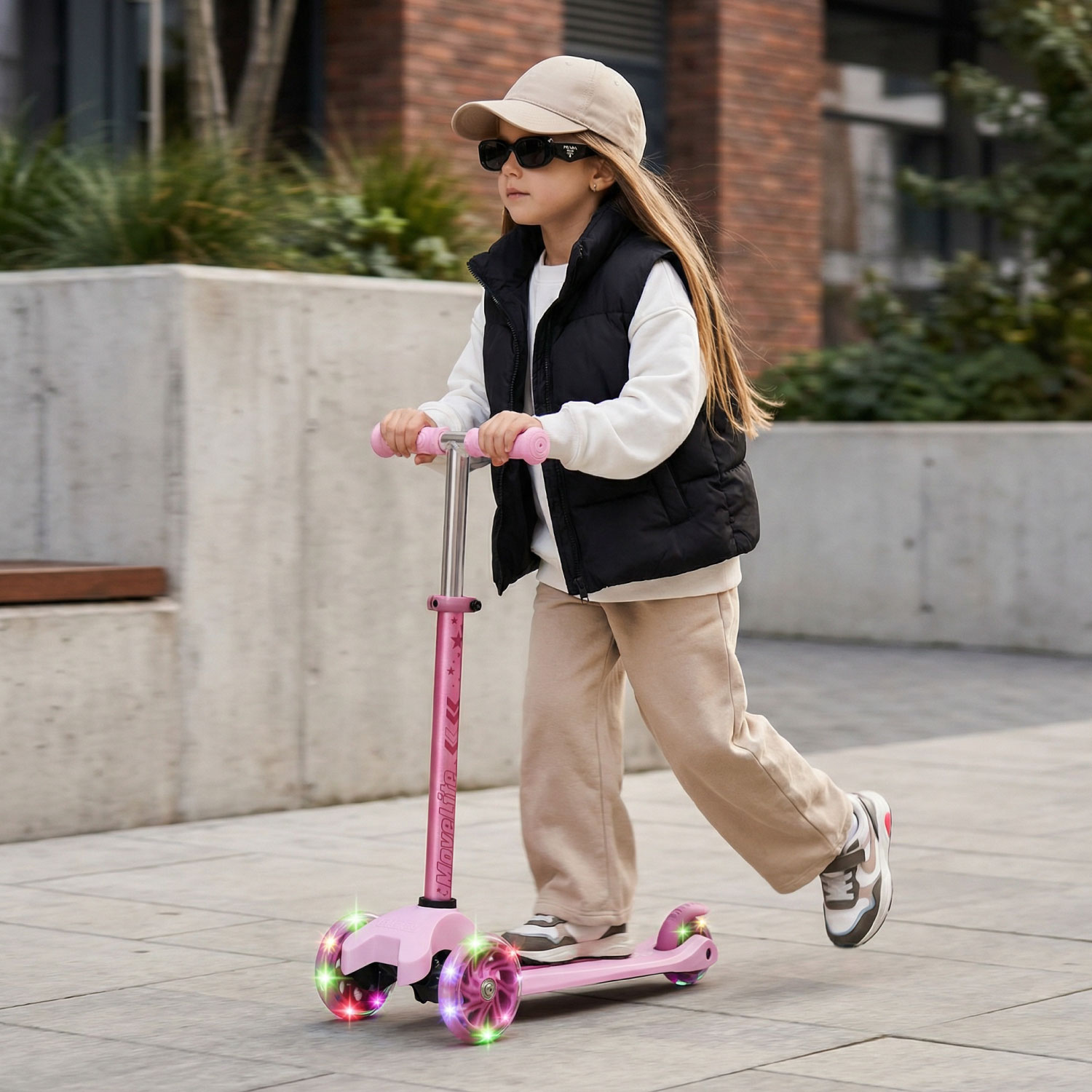 Story MoveLite 3-Wheel LED Criança Trottinette