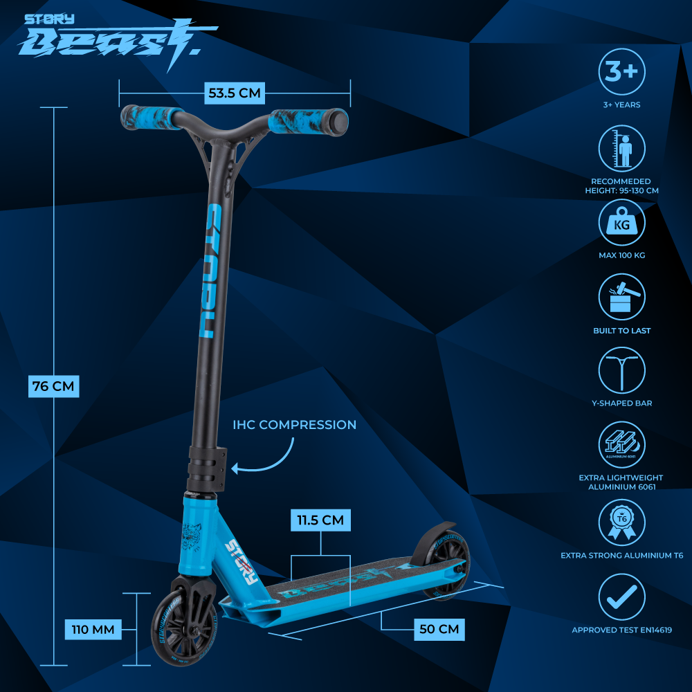 Story Beast Trotinette de Acrobacias