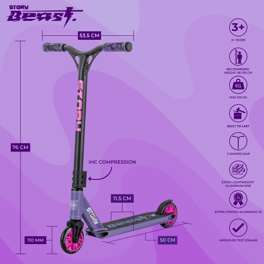 Story Beast Trotinette de Acrobacias