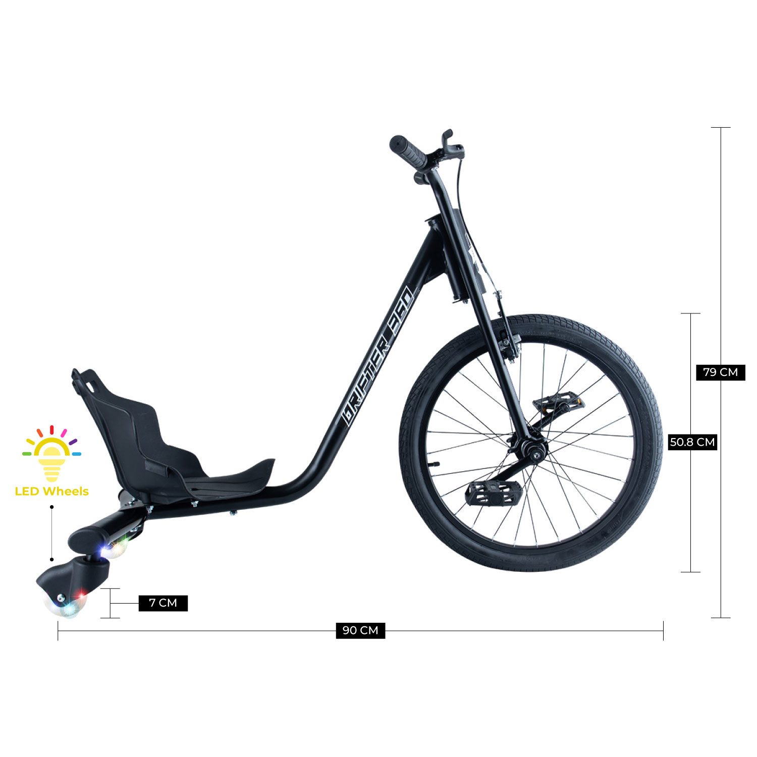 Bike de 3 rodas Story Drifter 360