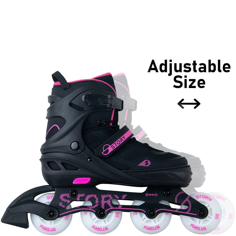 Patins Inline Ajustáveis Story Fusion