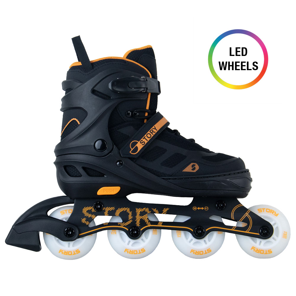 Patins Inline Ajustáveis Story Fusion