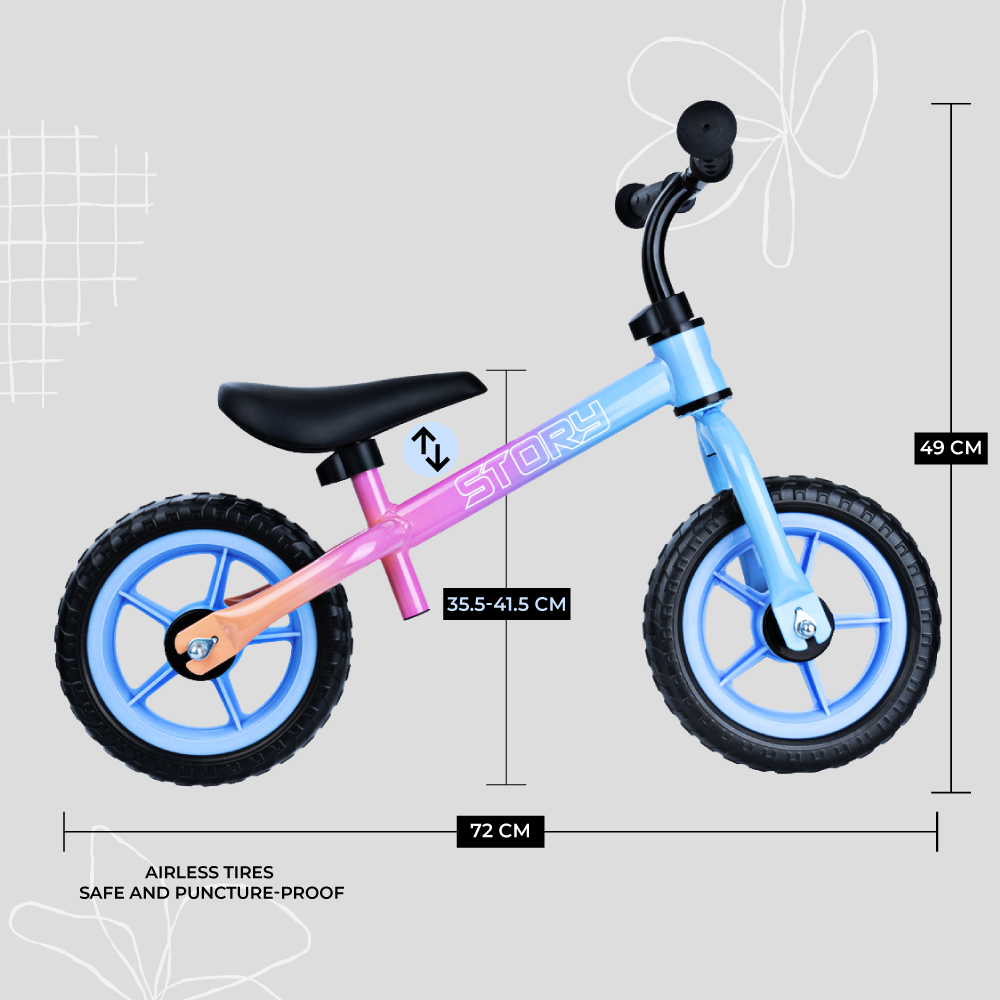 Bicicleta de Equilíbrio Story Run Racer