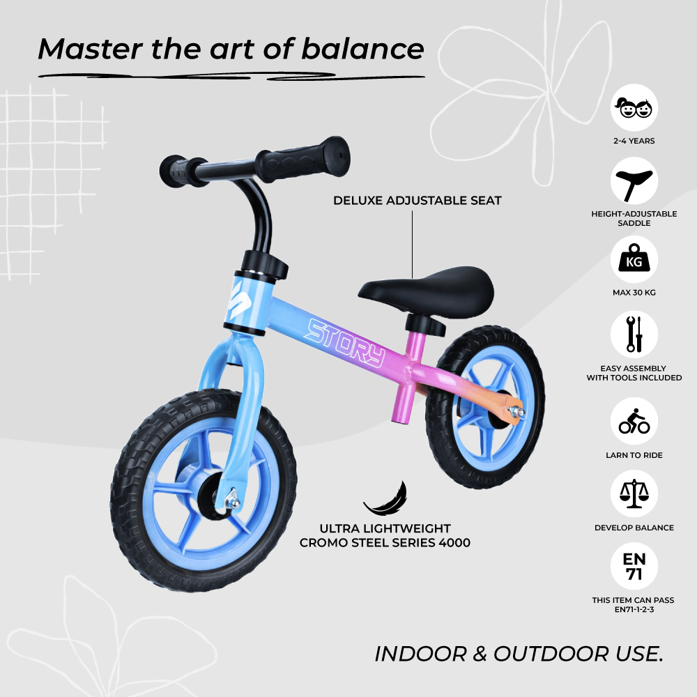 Bicicleta de Equilíbrio Story Run Racer