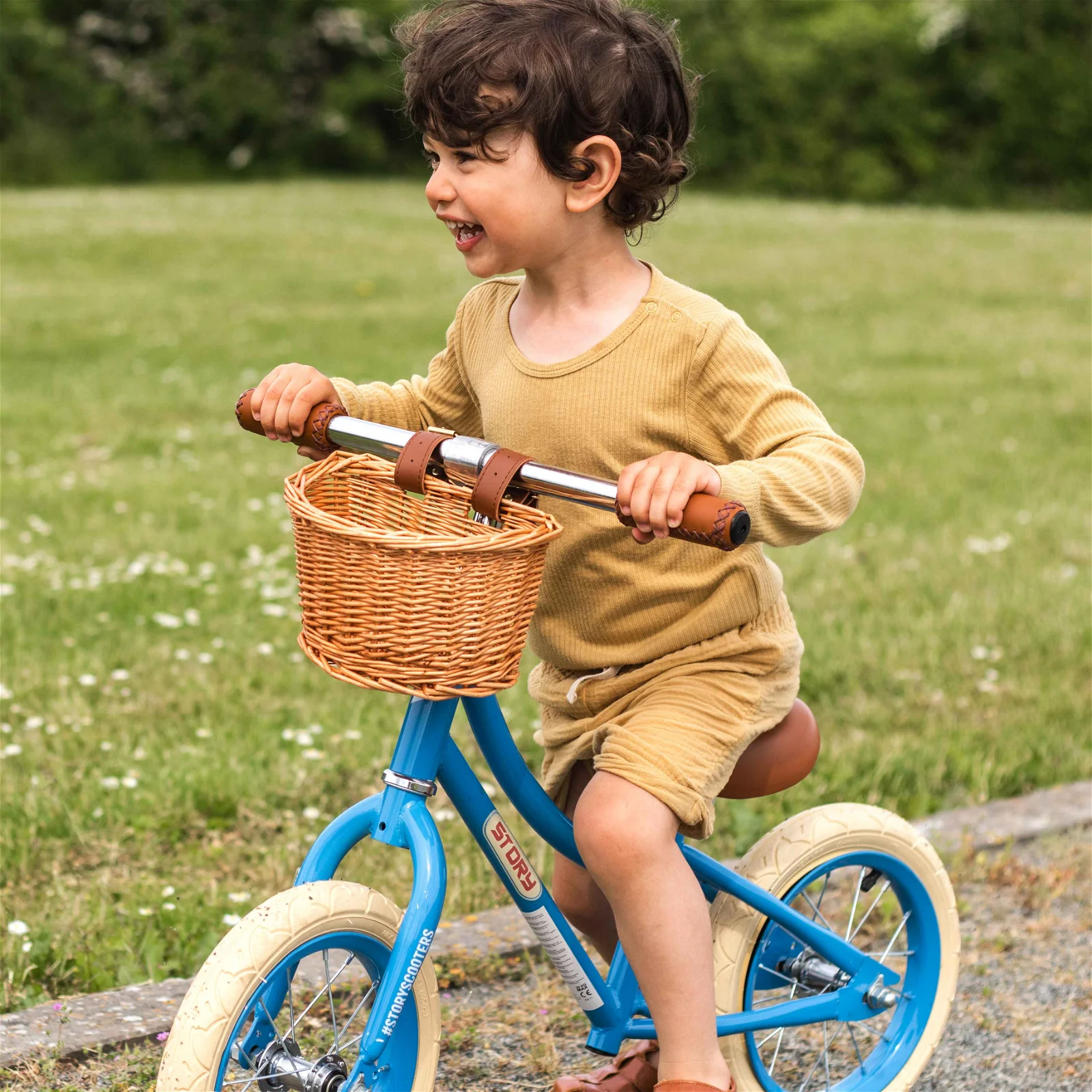 Bicicleta de Equilíbrio Retro para Bebés Story