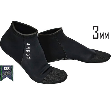 Meias de Tornozelo Neoprene Annox 3mm