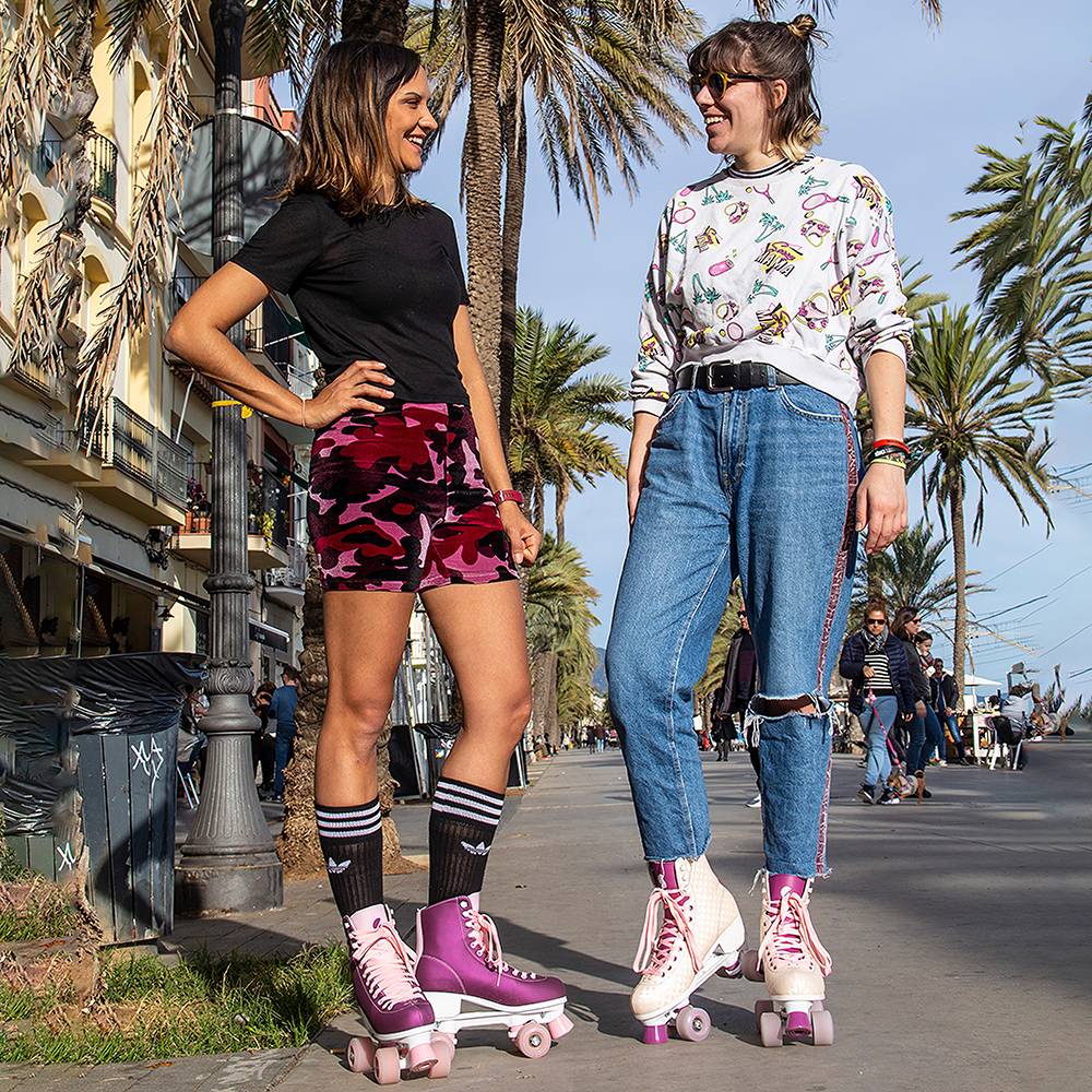 Patins side-by-side