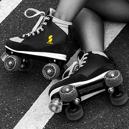 Patins Side-by-side